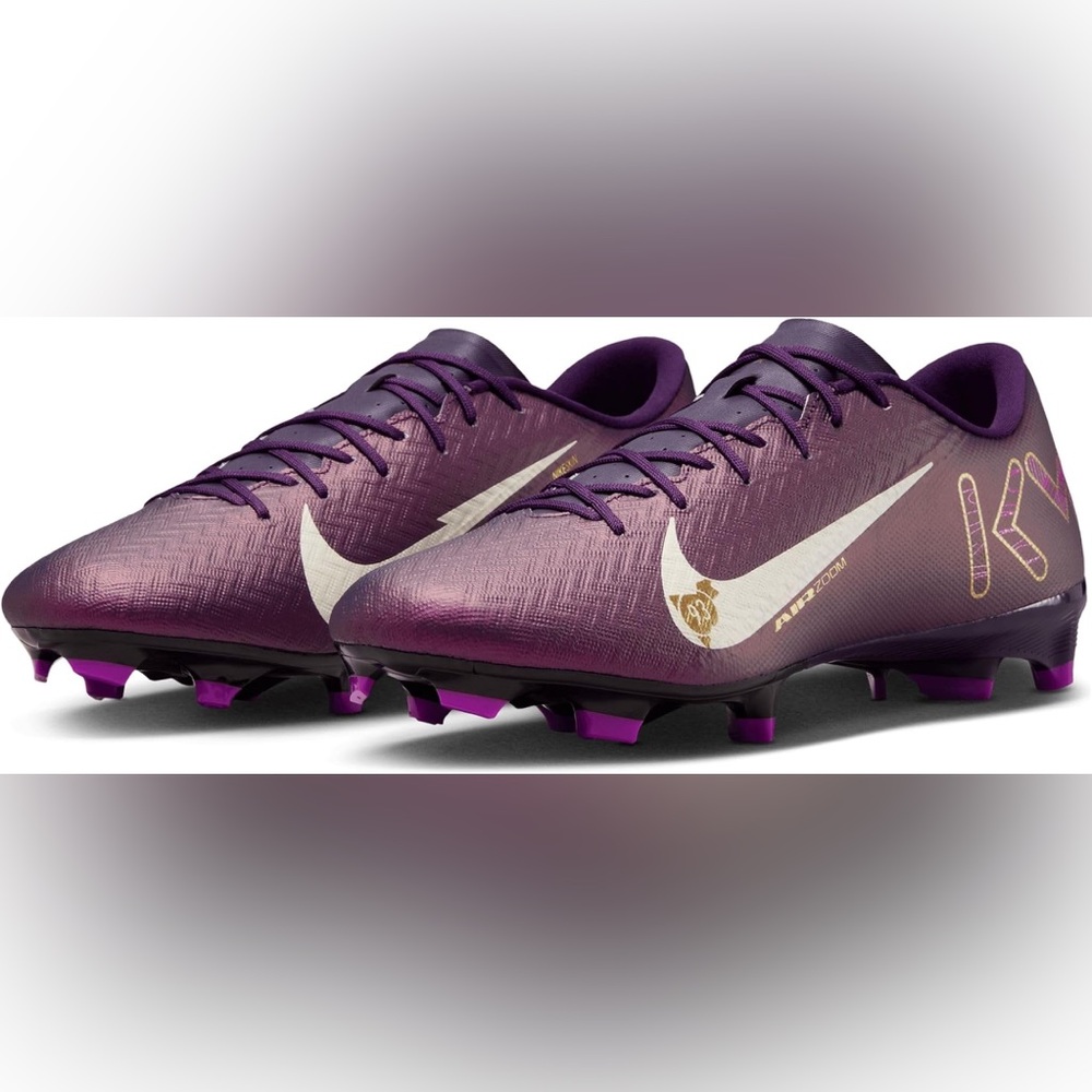 Nike Men’s Mercurial Vapor 16 Academy Mbappe Firm Ground Soccer Cleats Sz 8